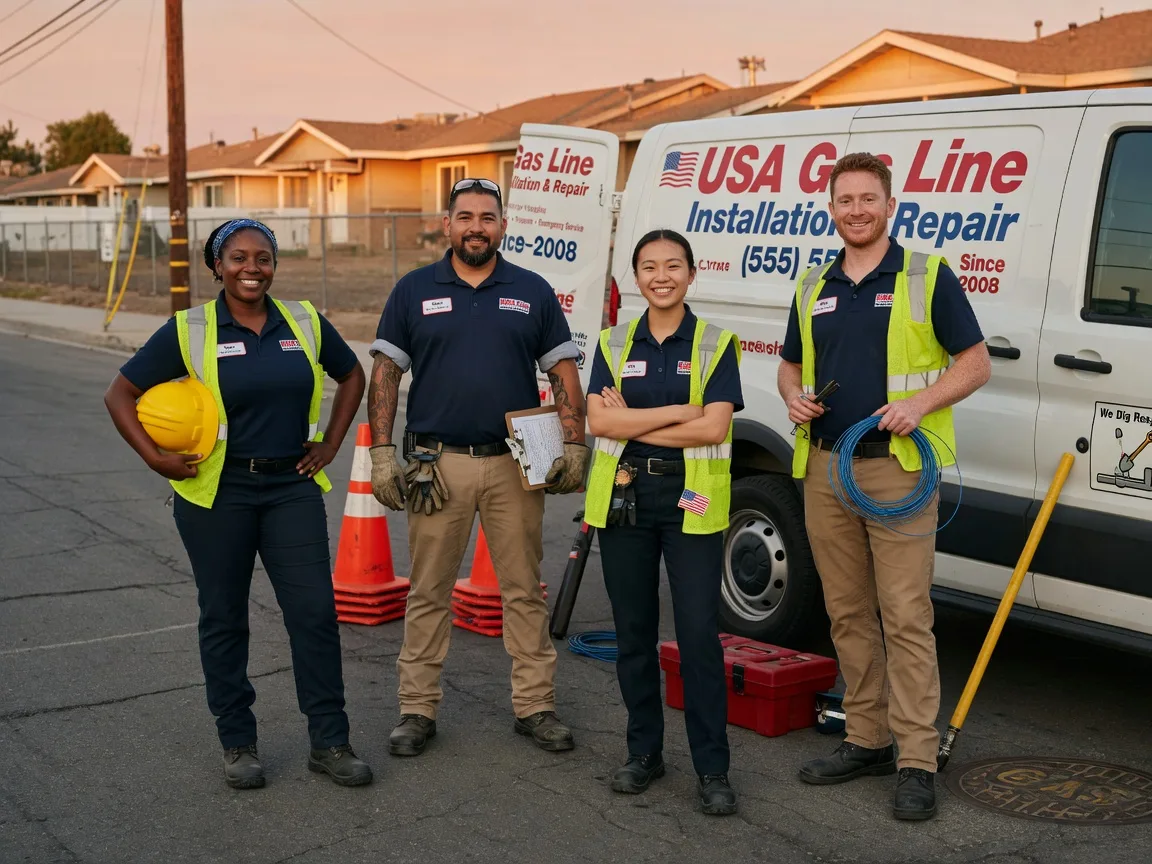 Gas Line Installation company in Albany, IL